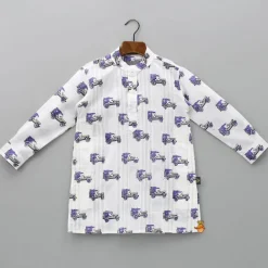 Clearance Hand Block Jeep Printed Kurta BOY Indian Ethnic Wear | Kurtas