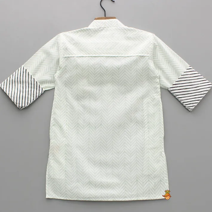 Best Hand Block Printed Green Kurta BOY Indian Ethnic Wear | Kurtas