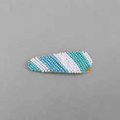 Best Hand Embroidered Colour Block Hair Clips Hair Accessories | Hair Clips