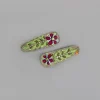 Outlet Hand Embroidered Floral Hair Clips Hair Accessories | Hair Clips