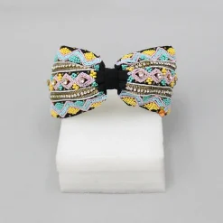 Online Hand Embroidered Multicolour Hairband Hair Accessories | Hair Bands