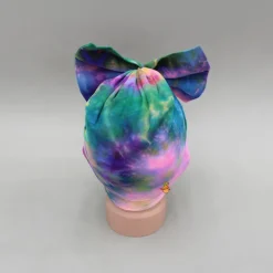 Fashion Head Band With Multicolour Tie Dye Print Hair Accessories | Head Bands