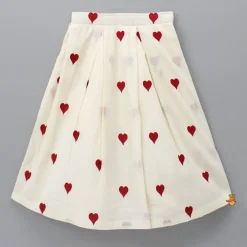 Outlet Heart Embroidered Stylish Tie-Up Strap Top And Lehenga Ethnic Wear | Lehengas & Ghagras