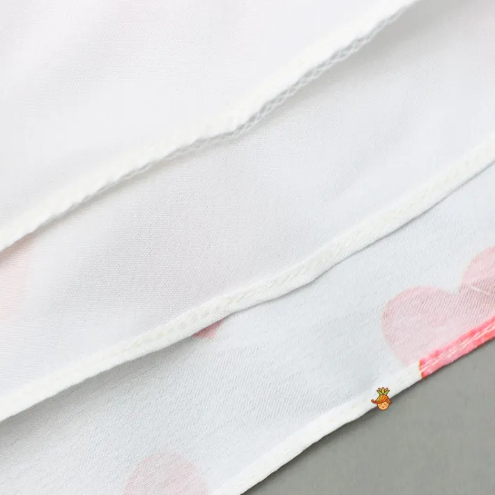 Sale Heart Printed Strappy Dress And Bowie Headband Dresses & Sets | Dresses