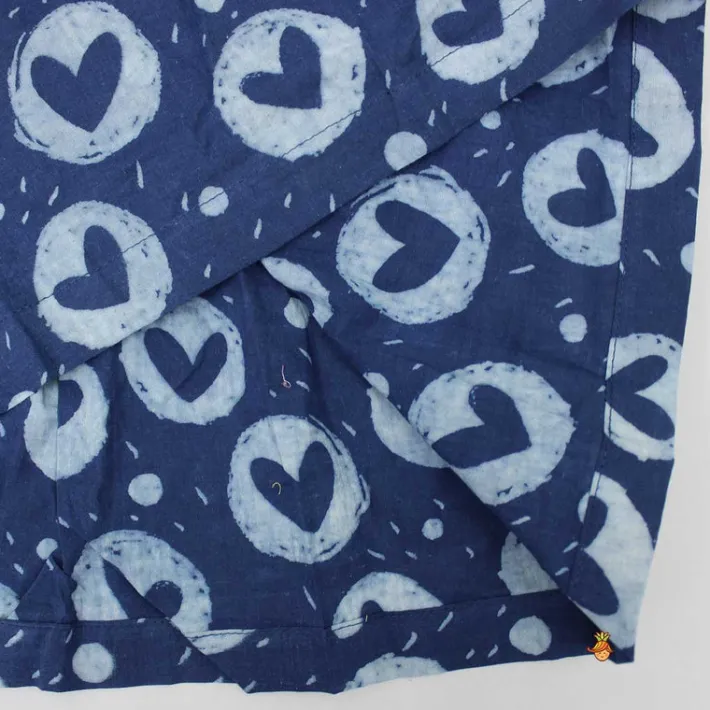 Clearance Heart Printed Top Tops & Tunics
