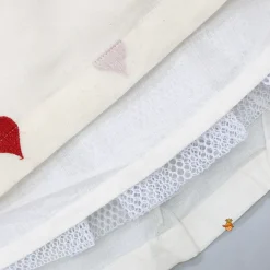 Fashion Hearts Embroidered Stylish Tie Knot Strap Top With Jacket And Lehenga Ethnic Wear | Lehengas & Ghagras