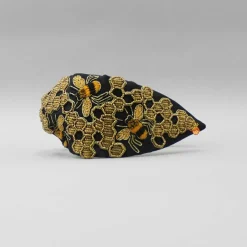 Clearance Honey Bee Embroidered Hairband Hair Accessories | Hair Bands