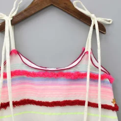 Clearance Horizontal Striped Multicolour Strappy Dress Dresses & Sets | Dresses