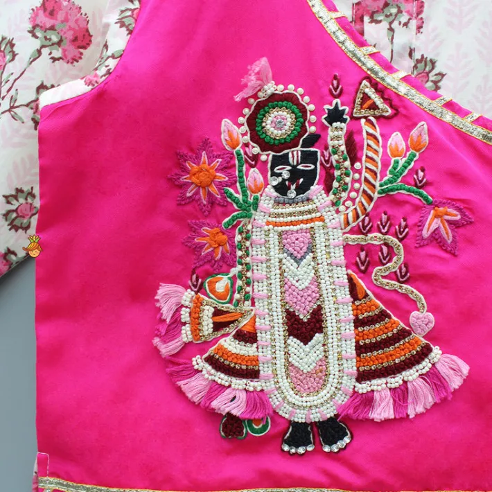 Hot Idol Print Flap Kurta And Pyjama Set BOY Indian Ethnic Wear | Ethnic Sets