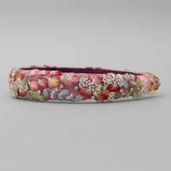 Clearance Intricate Thread Embroidered Net Hair Band Hair Accessories | Hair Bands