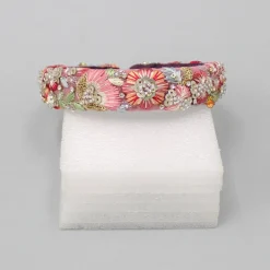 Clearance Intricate Thread Embroidered Net Hair Band Hair Accessories | Hair Bands