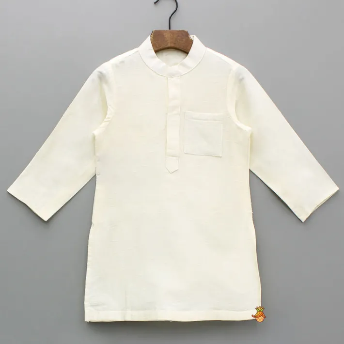 Online Kurta And Pyjama With Asymmetric Floral Printed Jacket BOY Indian Ethnic Wear | Ethnic Sets