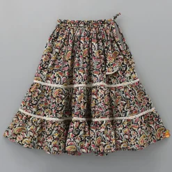 Fashion Lace Straps Multicolour Top and Lehenga Twinning Sets | Ethnic Wear