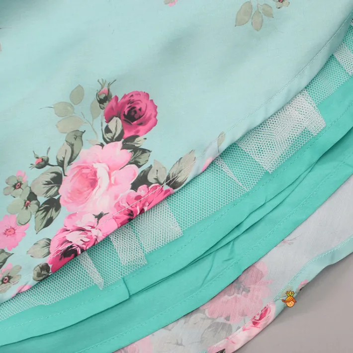 Discount Lace Work Top With Detachable Sleeves And Lehenga Ethnic Wear | Lehengas & Ghagras