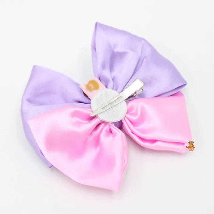 Sale Lavender And Pink Dual Tone Cute Hair Clip Hair Accessories | Hair Clips