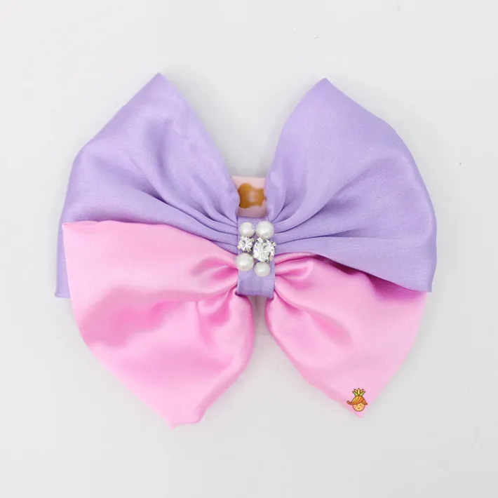 Sale Lavender And Pink Dual Tone Cute Hair Clip Hair Accessories | Hair Clips