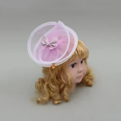 Hot Lavender Bow Embellished Swirled Hair Clip Hair Accessories | Hair Clips