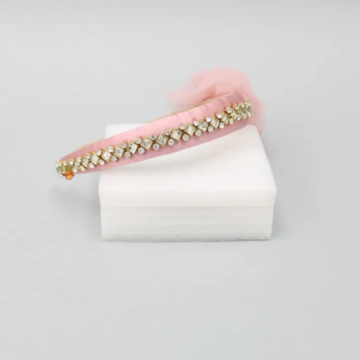 Clearance Light Blush Pink Cute Floral Hair Band Hair Accessories | Hair Bands