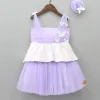 Hot Lilac Sequin Butterfly Embellished Dress With Hairclip Dresses & Sets | Dresses