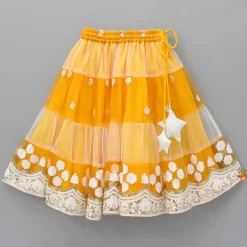 Best Lovely Sequins Work Top With Tiered Net Lehenga Ethnic Wear | Lehengas & Ghagras