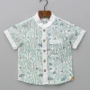Best Lurex Striped Multicolour Shirt With Patch Pocket BOY Twinning Sets | Shirts & Tees