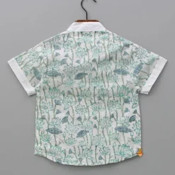 Best Lurex Striped Multicolour Shirt With Patch Pocket BOY Twinning Sets | Shirts & Tees
