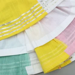 Fashion Mermaid Applique Embroidered Top And Colour Blocked Lehenga Ethnic Wear | Lehengas & Ghagras