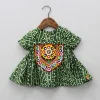 Sale Mirror Work And Bandhani Printed Dark Green Fancy Short Kurti Ethnic Wear | Kurtis & Jumpsuits