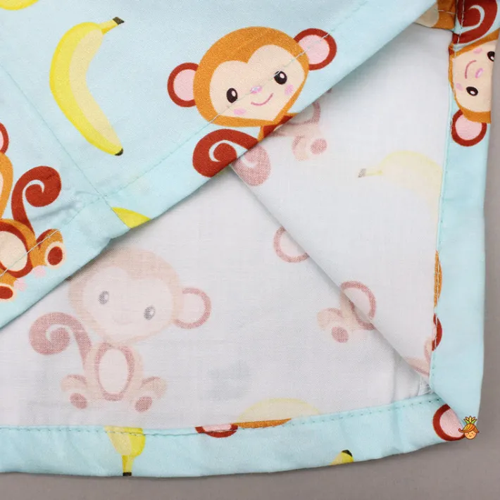 Online Monkey And Banana Printed Sleepwear Set BOY Sleep Wear | Sleepwear