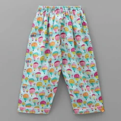 Discount Multi Colour Hot Air Balloon Print Sleepwear Sleepwear