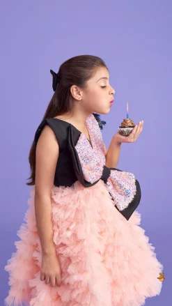 Outlet Multi Layered Sequined Bowie Dress With Hair Clip Dresses & Sets | Dresses