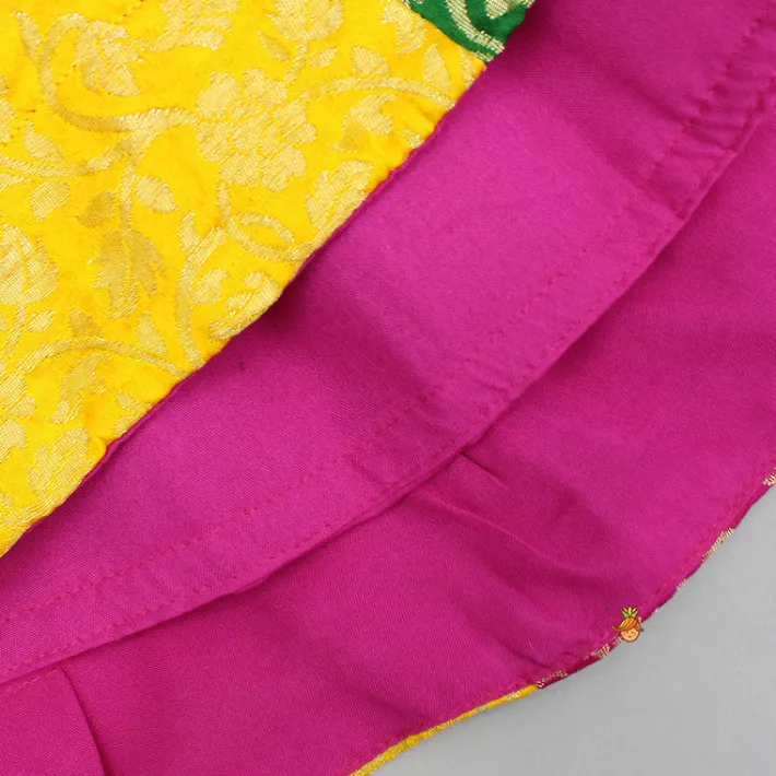 New Multicolour Anarkali Kurti With Pant And Dupatta Ethnic Wear | Churidars & Salwars