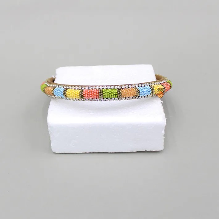 Best Multicolour Bead Embellished Hairband Hair Accessories | Hair Bands