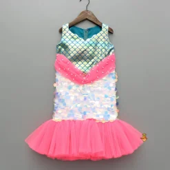 Online Multicolour Embellished Elegant Dress Dresses & Sets | Dresses