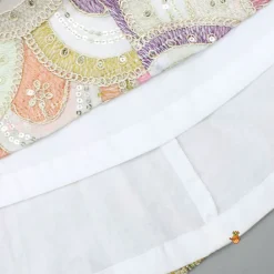 New Multicolour Embroidered Stylish Top And Lehenga With Net Dupatta Twinning Sets | Ethnic Wear