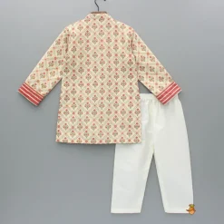 Best Multicolour Floral Printed Kurta And Pyjama BOY Twinning Sets | Indian Ethnic Wear