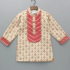 Best Multicolour Floral Printed Kurta And Pyjama BOY Twinning Sets | Indian Ethnic Wear