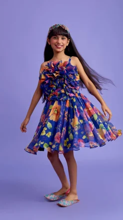 Sale Multicolour Sleeveless Strappy Dress Dresses & Sets | Dresses