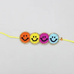Outlet Multicolour Smiley Rakhi BOY Rakhis | Rakhis