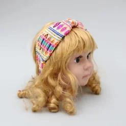 Outlet Multicolour Thread And Beads Embroidered Hair Band Hair Accessories | Hair Bands