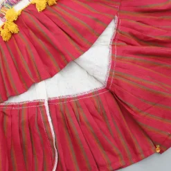 Sale Multicolour Thread Embroidered Halter Neck Top And Lehenga Ethnic Wear | Lehengas & Ghagras