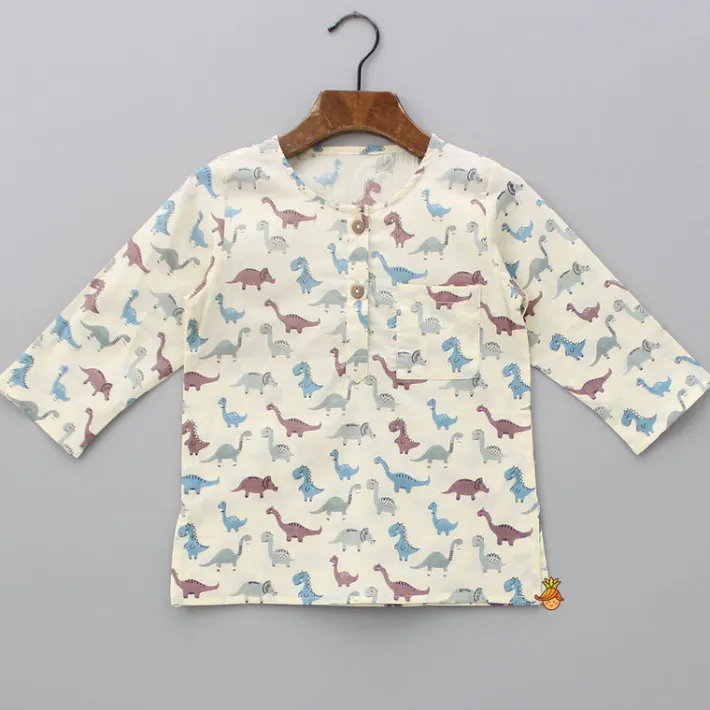 Hot Multicoloured Animal Printed Top And Pyjama BOY Sleep Wear | Sleepwear