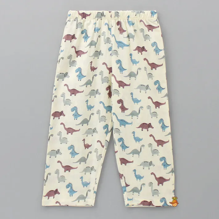 Hot Multicoloured Animal Printed Top And Pyjama BOY Sleep Wear | Sleepwear