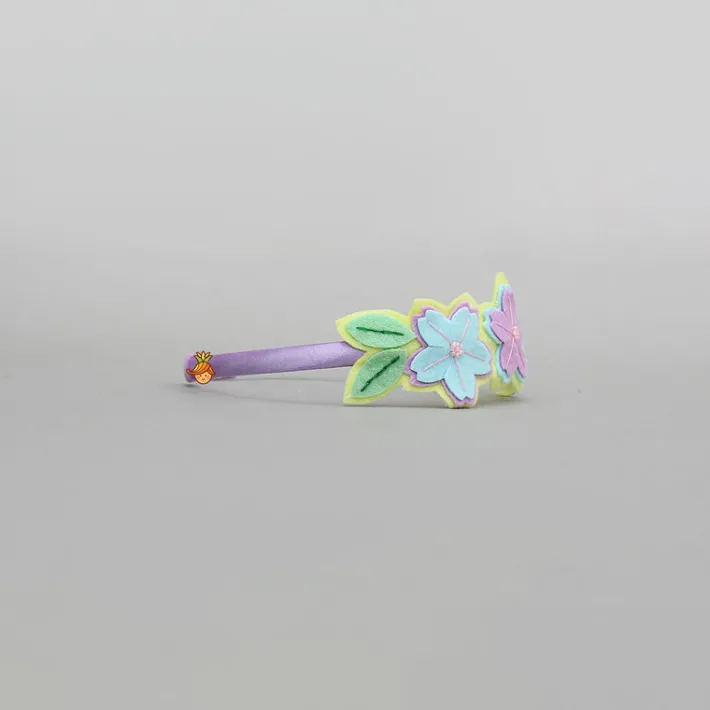 Outlet Multicoloured Artificial Flower Embellished Hairband Hair Accessories | Hair Bands