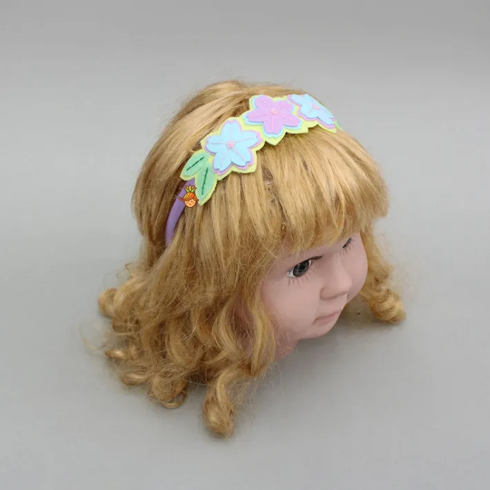 Outlet Multicoloured Artificial Flower Embellished Hairband Hair Accessories | Hair Bands