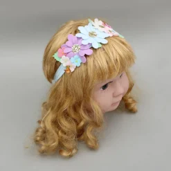 Best Multicoloured Artificial Flower Embellished Head Band Hair Accessories | Head Bands