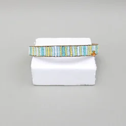 Online Multicoloured Bead Embellished Brown Hairband Hair Accessories | Hair Bands