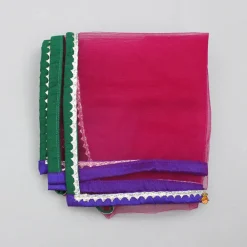 Fashion Multicoloured Colour Blocked Top With Lehenga And Dupatta Ethnic Wear | Lehengas & Ghagras
