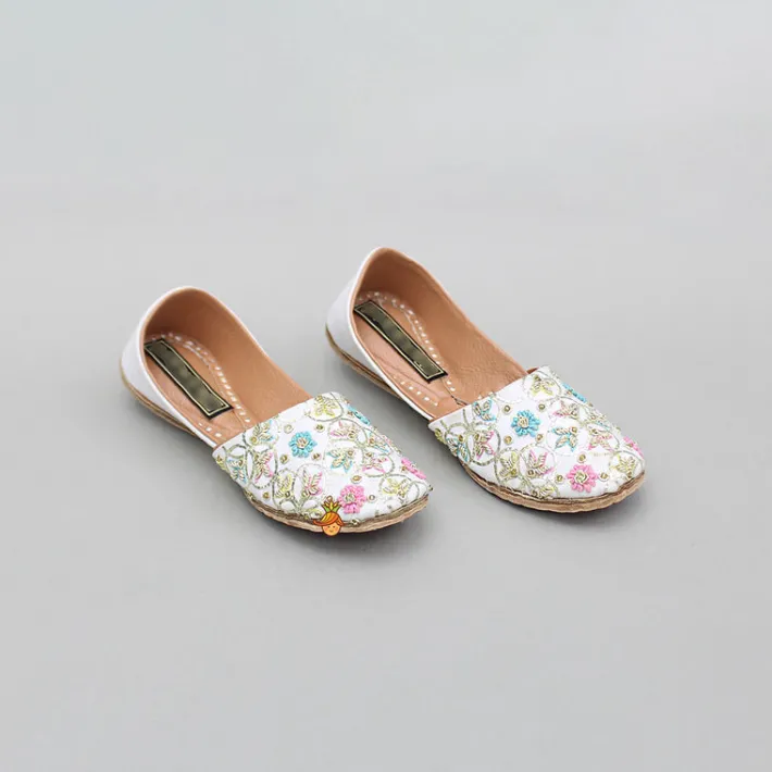 Clearance Multicoloured Embroidered Jutti BOY Shoes | Shoes