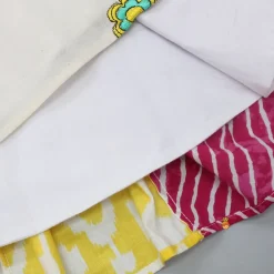 Outlet Multicoloured Printed Embroidered Top And Lehenga With Matching Dupatta Ethnic Wear | Lehengas & Ghagras